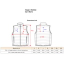 Doudoune sans manches coupe Homme