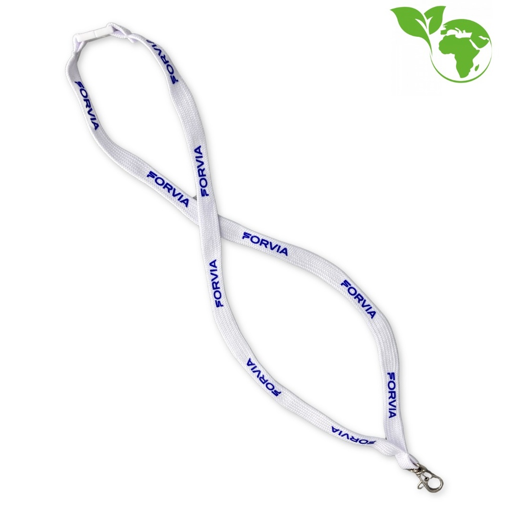 Recycled lanyard